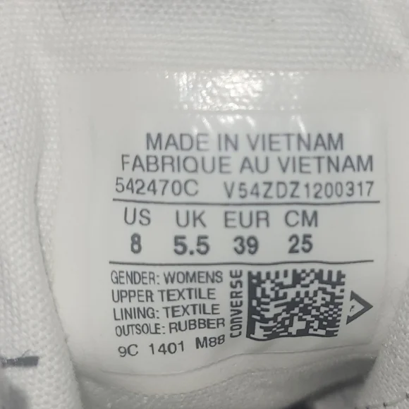 Converse Women's Wedge High-Top Sneakers - Picture 8 of 8